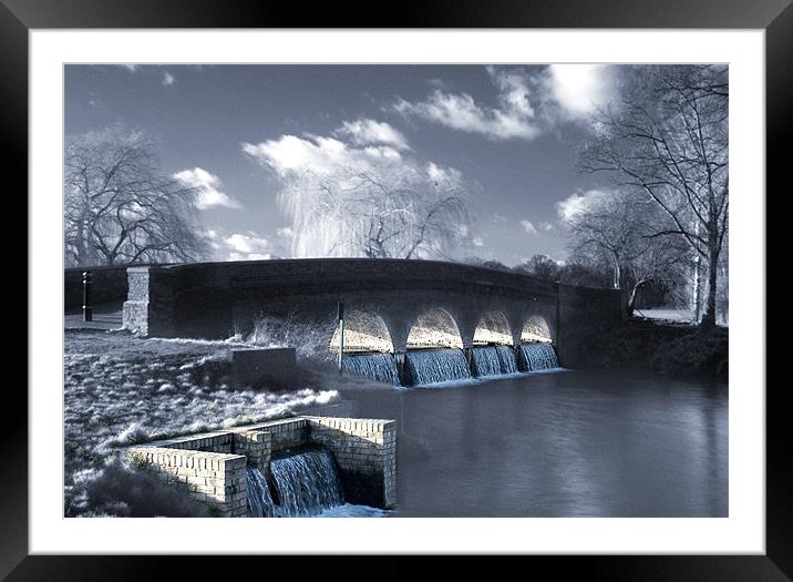 The 5 arches, Footscray Meadows Framed Mounted Print by Jonathan Pankhurst
