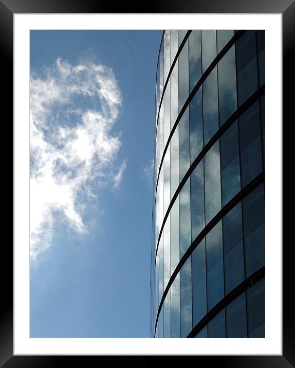 Windows and Clouds Framed Mounted Print by Jonathan Pankhurst