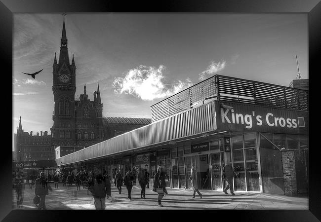 Kings cross station, London Framed Print by Jonathan Pankhurst