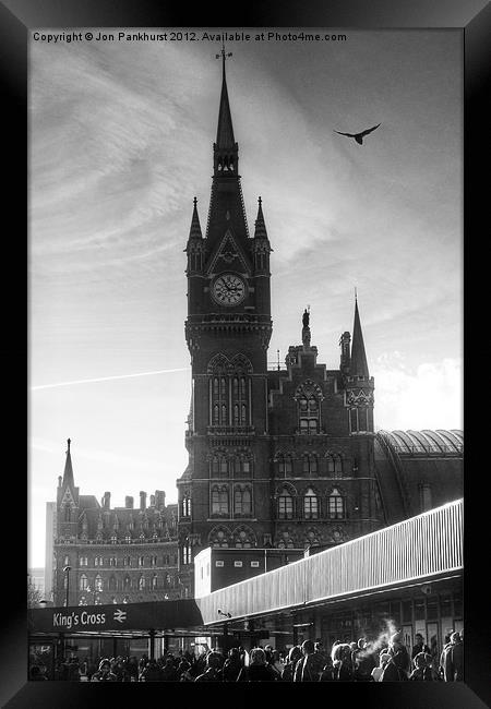 Kings Cross Station, London Framed Print by Jonathan Pankhurst