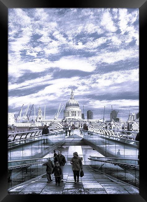 St Pauls Cathedral Framed Print by Jonathan Pankhurst