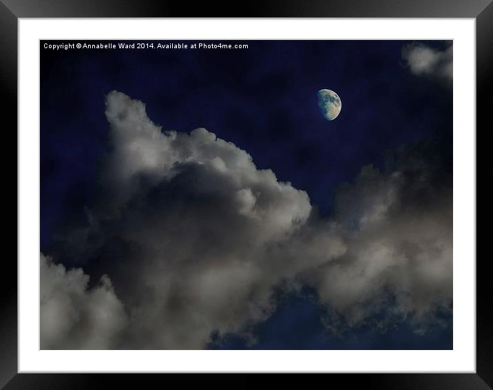 Bad Moon Rising Framed Mounted Print by Annabelle Ward