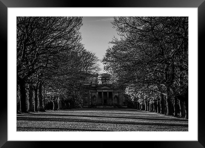 Gibside Chapel Framed Mounted Print by Adrian Thurm