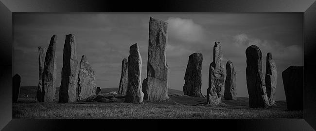Callanish Standing Stones Framed Print by Tony Larkin