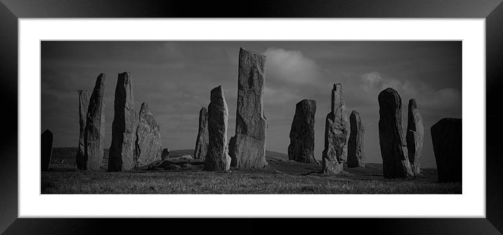 Callanish Standing Stones Framed Mounted Print by Tony Larkin