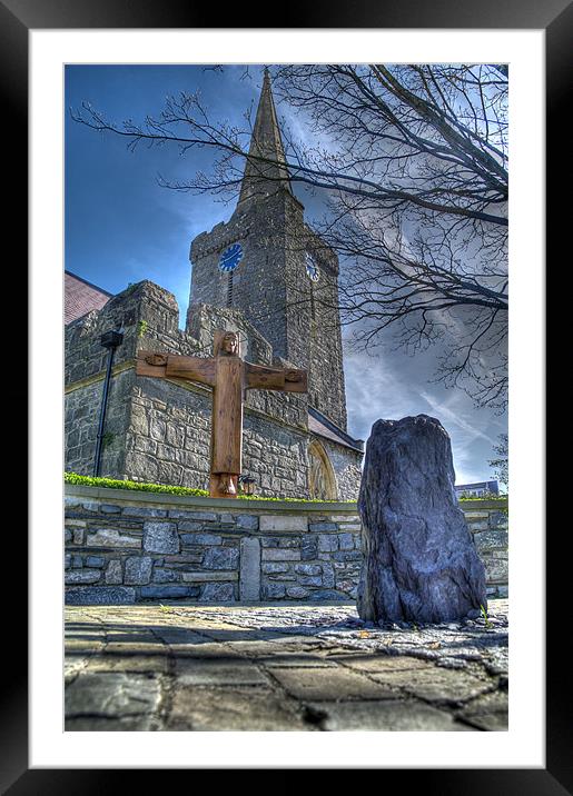St Marys Church, Tenby Framed Mounted Print by Steve Duckworth