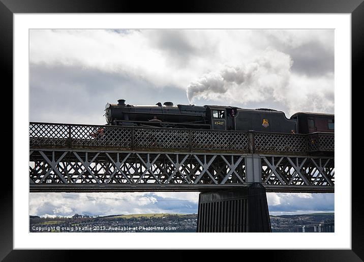 The Lancashire Fusilier Framed Mounted Print by craig beattie