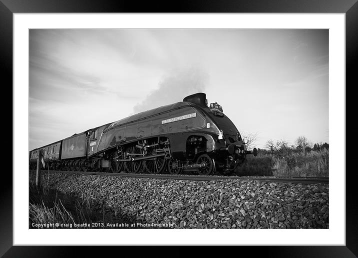 Union of South Africa 60009 Framed Mounted Print by craig beattie