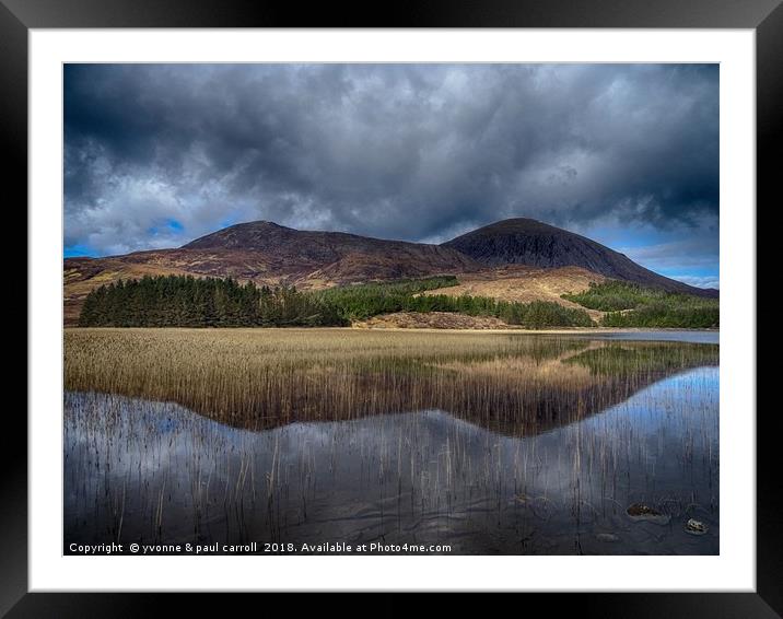 Road to Elgol, Isle of Skye Framed Mounted Print by yvonne & paul carroll