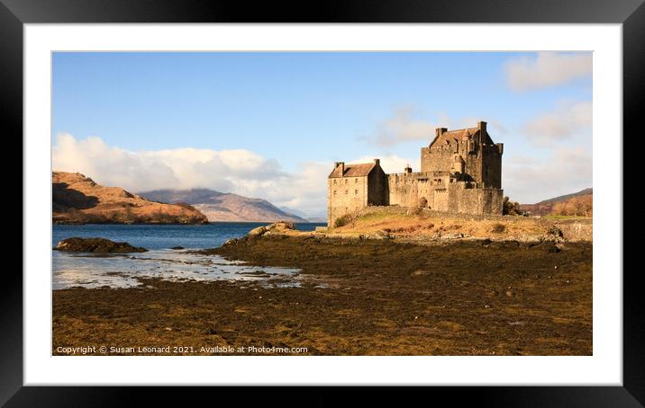 Eilean Donan Castle, Scotland Framed Mounted Print by Susan Leonard