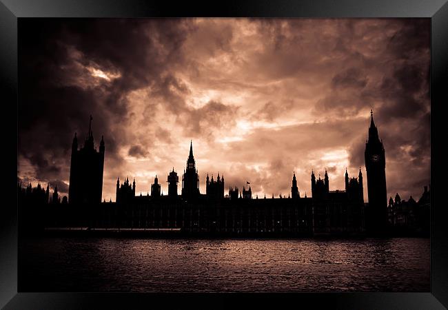 Westminster Framed Print by Phil Robinson