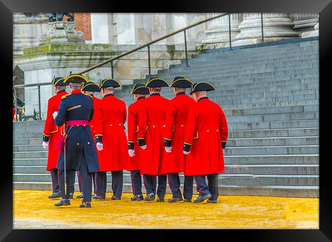 Chelsea Pensioner Framed Print by Phil Robinson