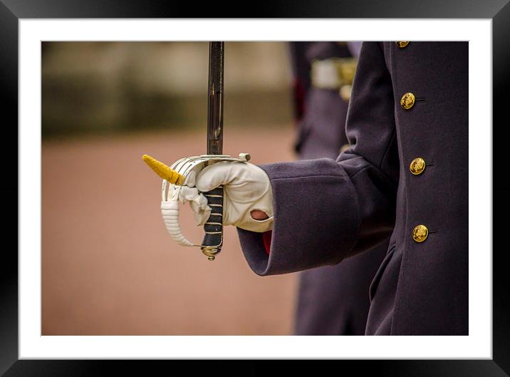 Officer of the Grenadier Guards Framed Mounted Print by Phil Robinson