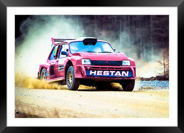 Metro 6R4 Powers Up Hill Framed Mounted Print by Steven Brown