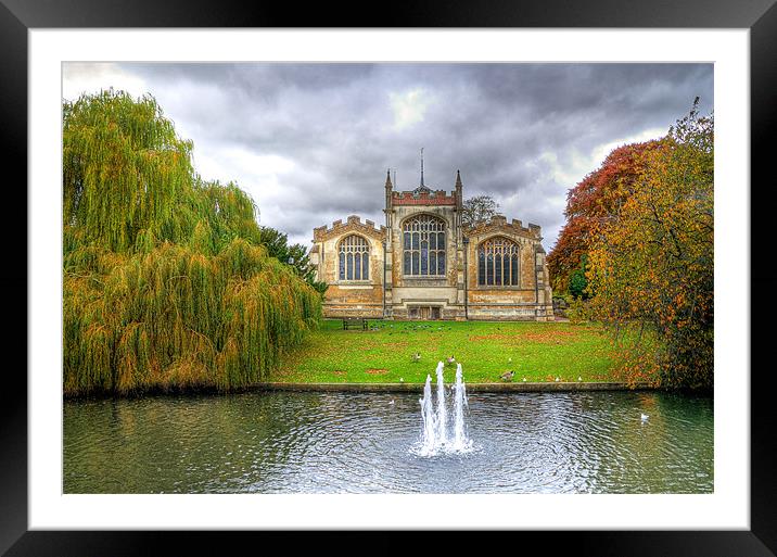 St Marys Framed Mounted Print by Tony Brooks