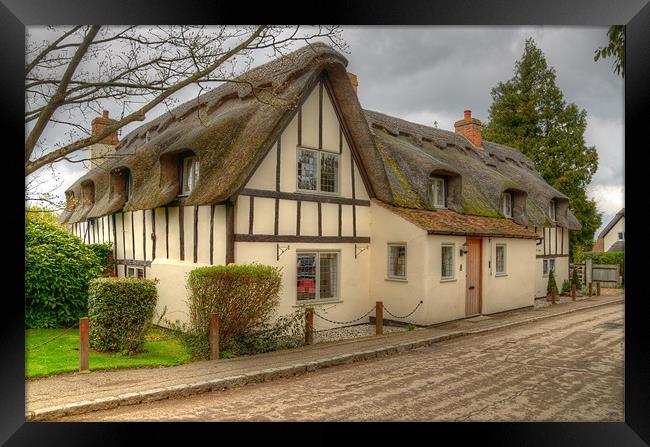 Country Cottage Framed Print by Tony Brooks