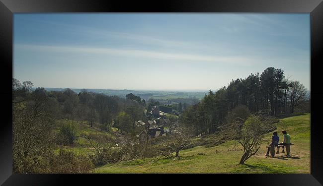 Clent Hills Views Framed Print by Oliver Walton