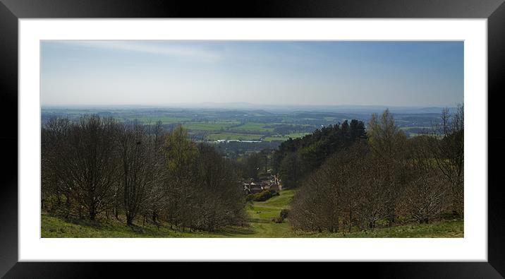 View From Clent Hills Framed Mounted Print by Oliver Walton