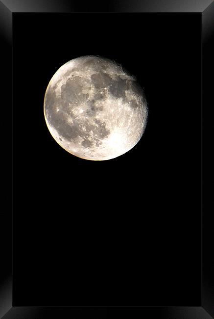 Full moon in November Framed Print by andrew pearson