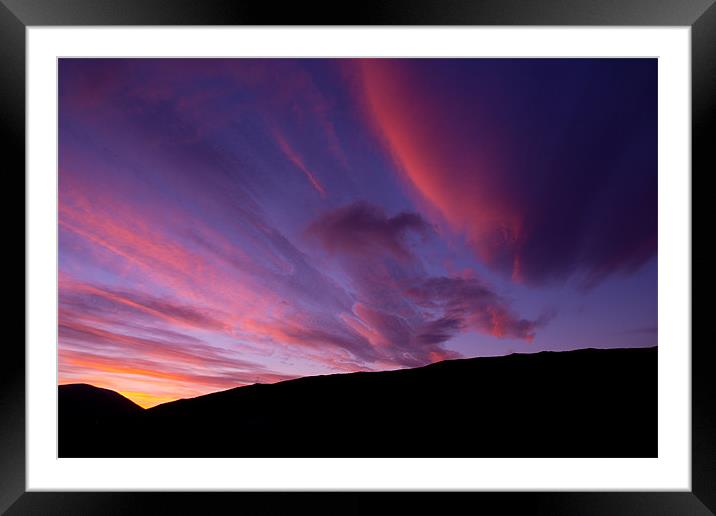 Beautiful Hebridean Sunset Framed Mounted Print by Gordon Ross