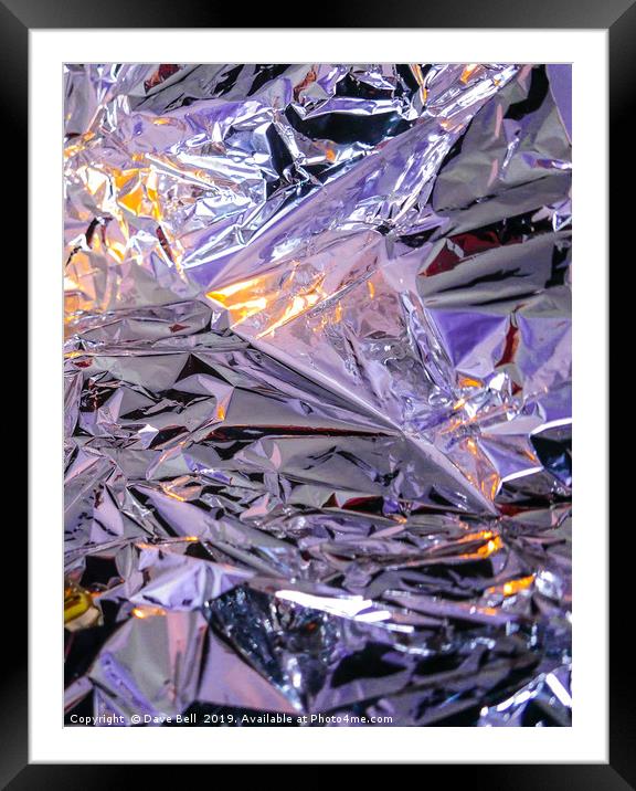 Tin Foil Dream Framed Mounted Print by Dave Bell