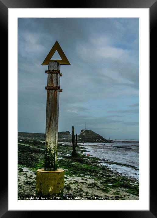 Atmospheric Post  Framed Mounted Print by Dave Bell