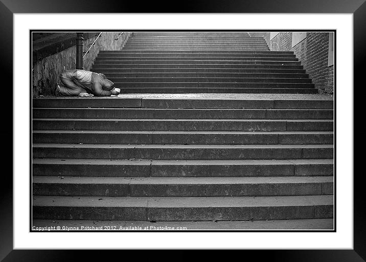 The Supplicant of Prague Framed Mounted Print by Glynne Pritchard