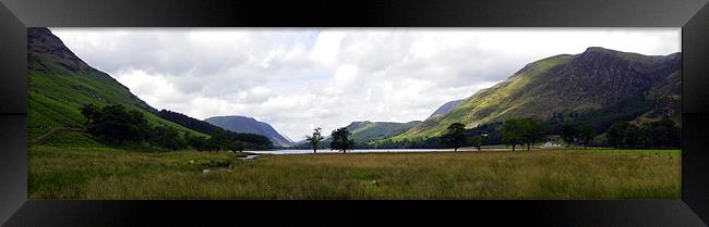 Buttermere Framed Print by Oliver Gibson
