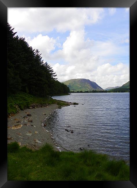 Buttermere 02 Framed Print by Oliver Gibson