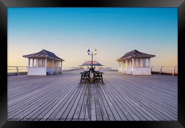 Cromer Pier Framed Print by Martin Williams