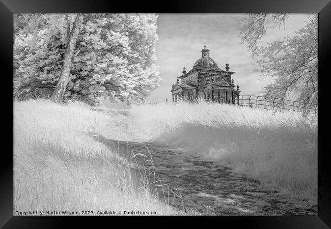 Temple of the Four Winds, Castle Howard, North Yorkshire Framed Print by Martin Williams