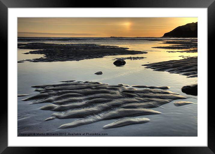 Cayton Bay Islands Framed Mounted Print by Martin Williams