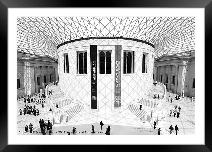 British Museum Framed Mounted Print by Martin Williams