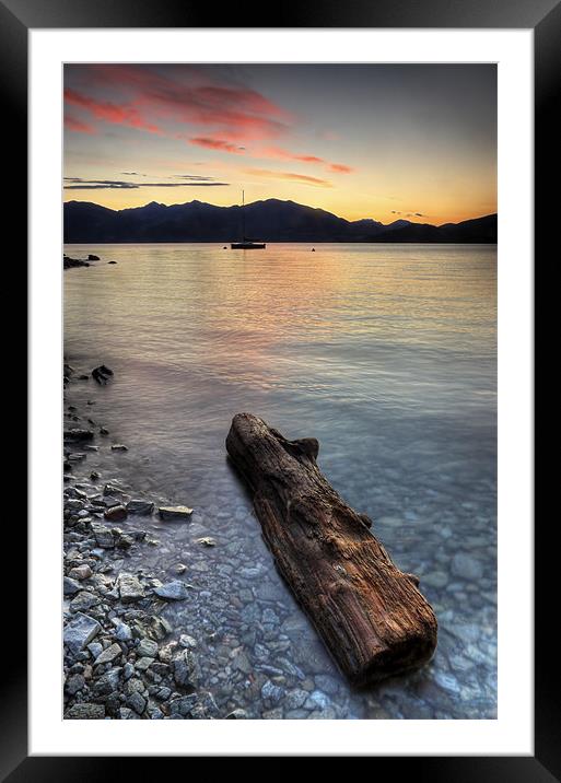 Lake Maggiore, Italy Framed Mounted Print by Martin Williams