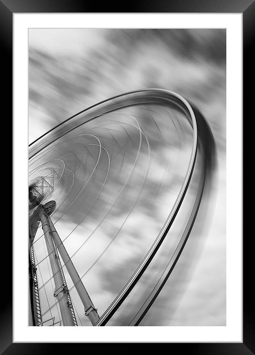 Wheel of York 2 Framed Mounted Print by Martin Williams