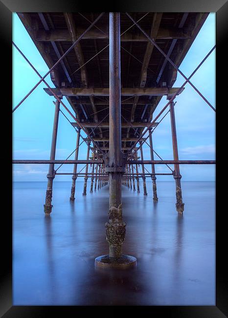 Saltburn Pier Framed Print by Martin Williams