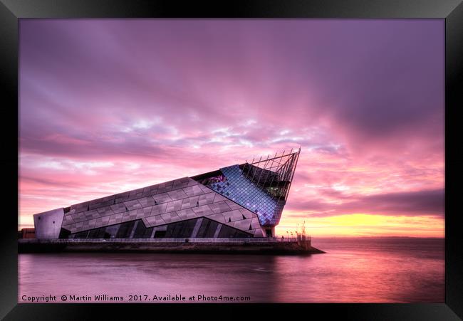 The Deep, Hull Framed Print by Martin Williams