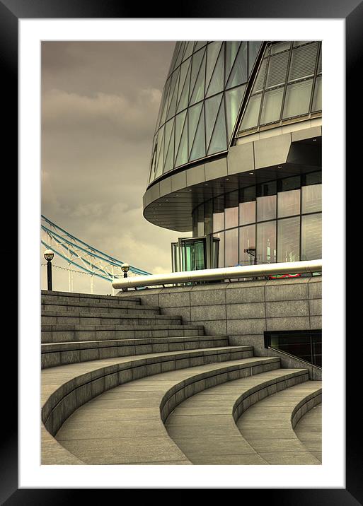 City Hall, London Framed Mounted Print by Martin Williams