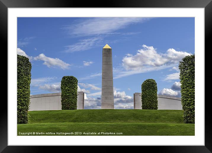 National Memorial Arboretum Framed Mounted Print by mhfore Photography