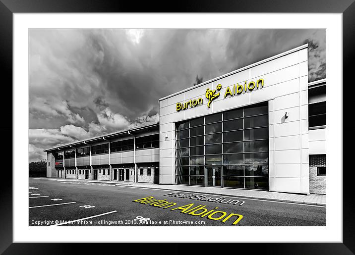 Burton Albion F.C Framed Mounted Print by mhfore Photography