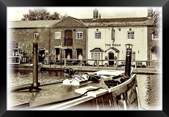 Fradley Junction Framed Print by mhfore Photography