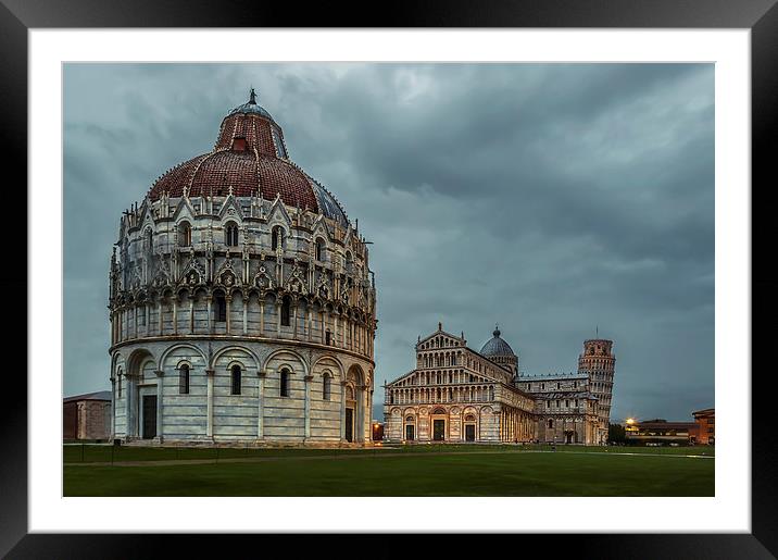 Baptistery of San Giovanni Framed Mounted Print by mhfore Photography