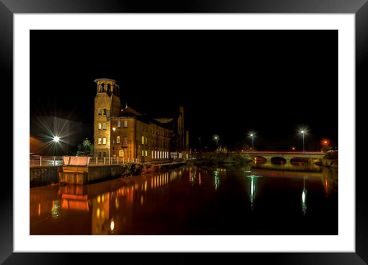 Derby Silk Mill Framed Mounted Print by mhfore Photography