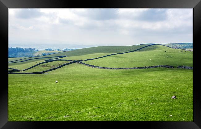 The Dales Framed Print by Jonathan Parkes
