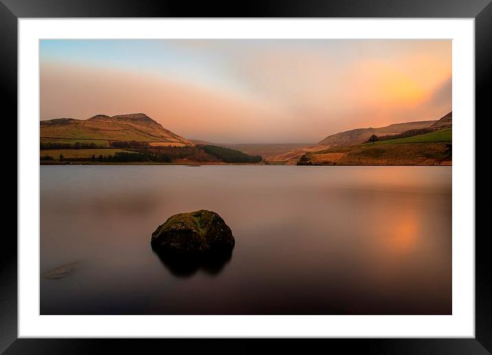 Winter light Framed Mounted Print by Jonathan Parkes