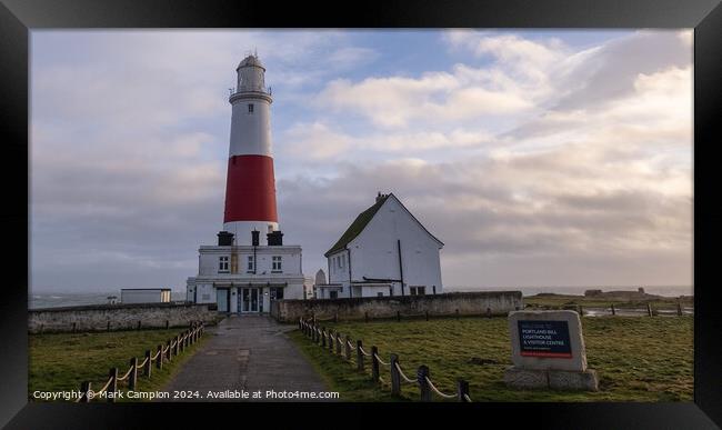 Portland Bill Lighthouse Framed Print by Mark Campion