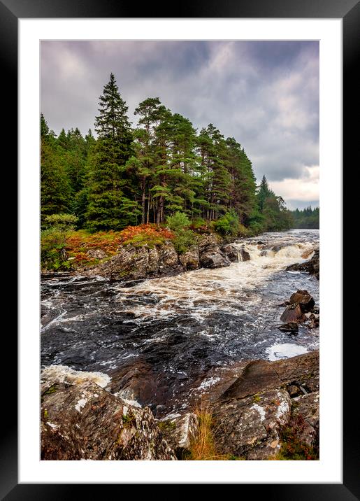 Glen Orchy, Scotland Framed Mounted Print by Mark Llewellyn