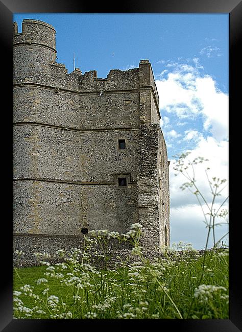 Donnington Castle Framed Print by Mark Llewellyn
