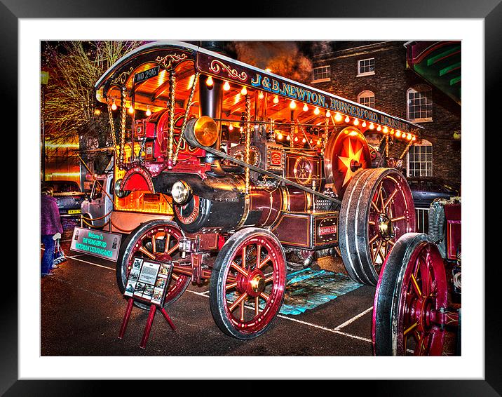 Hungerford Victorian Extravaganza Framed Mounted Print by Mark Llewellyn