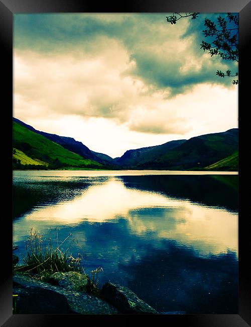 Talyllyn Lake, Snowdonia, Wales, UK Framed Print by Mark Llewellyn